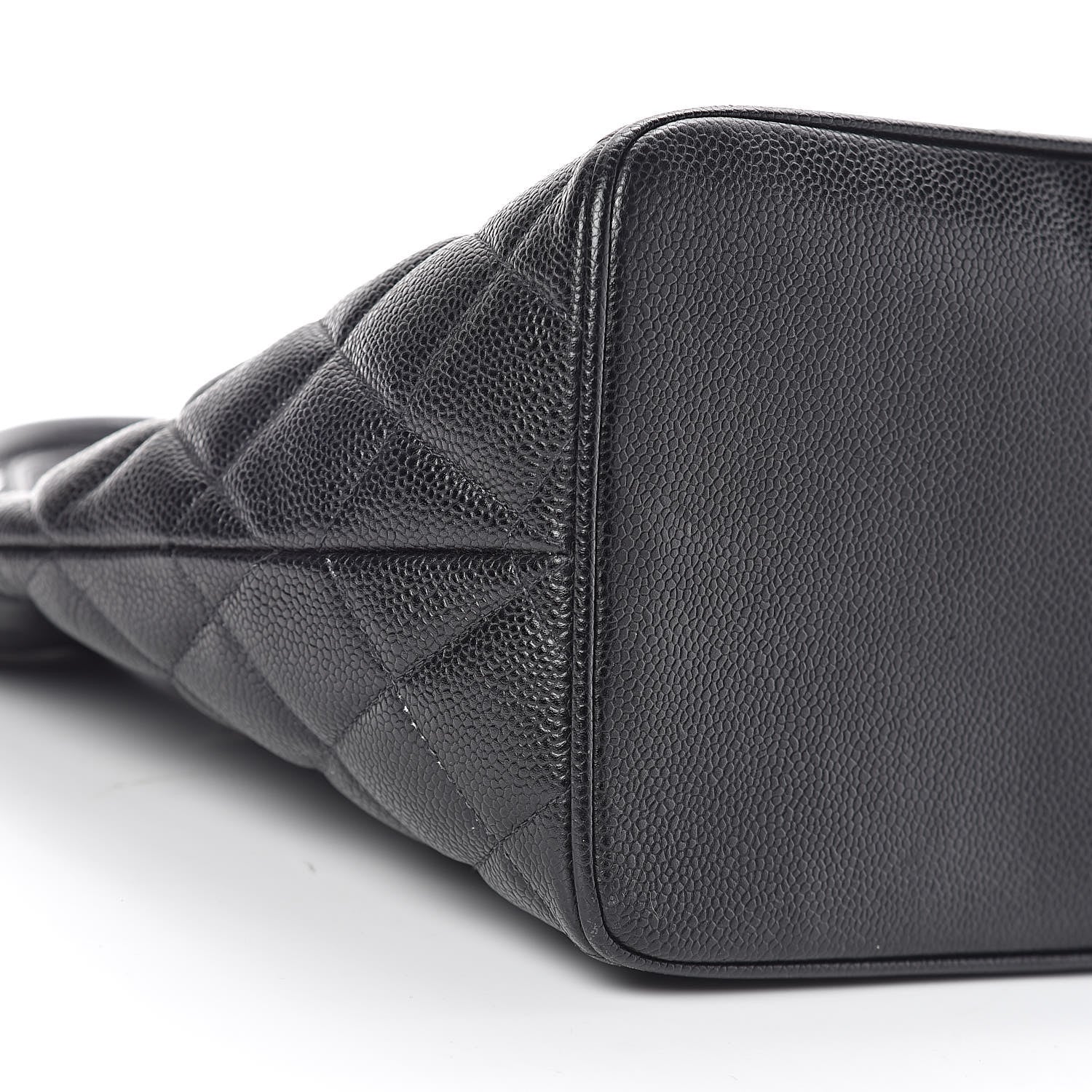 Chanel Caviar Quilted Medallion Tote Black 10 of 12