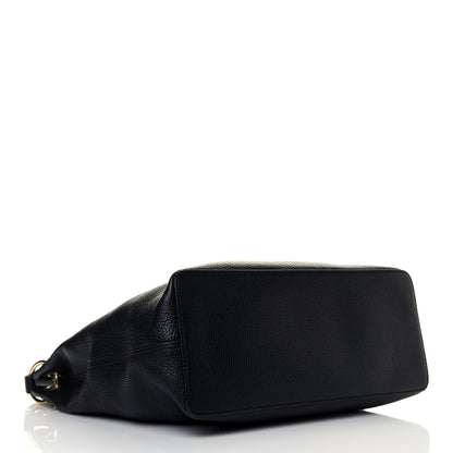 Gucci Pebbled Calfskin Large Soho Hobo Black 5 of 7