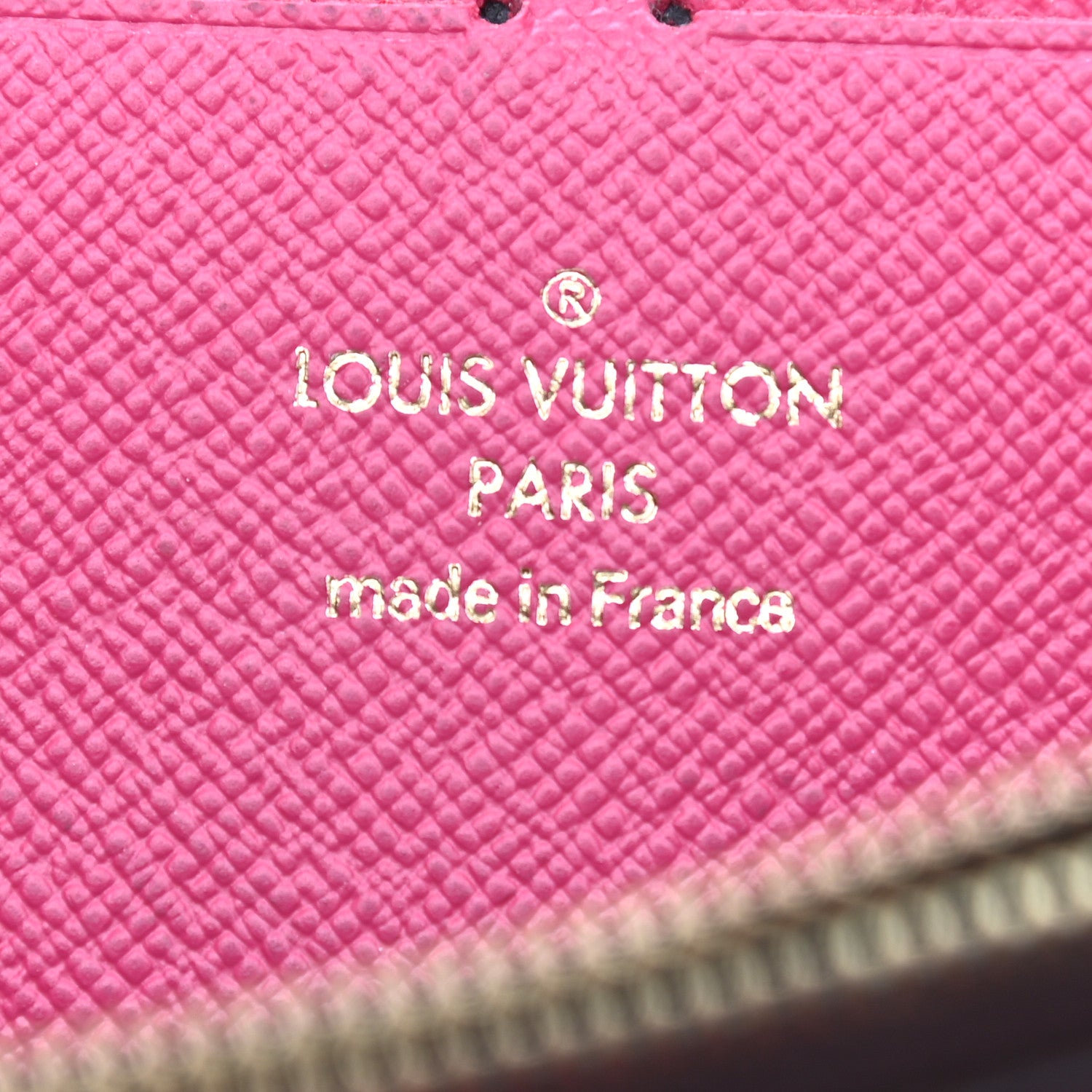 Louis Vuitton Monogram Clemence Wallet Fuchsia 6 of 7