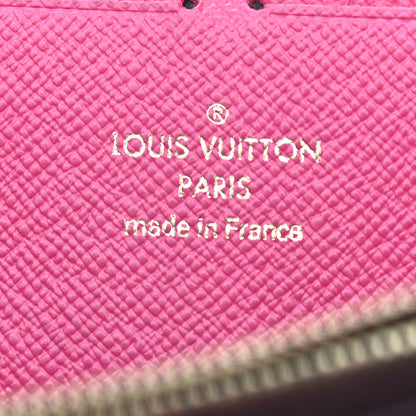 Louis Vuitton Monogram Clemence Wallet Fuchsia 6 of 7