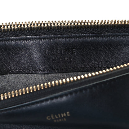 Celine Lambskin Large Trio Crossbody Bag Black 8 of 12