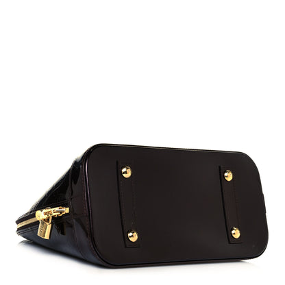 Louis Vuitton Vernis Alma PM Amarante 4 of 19