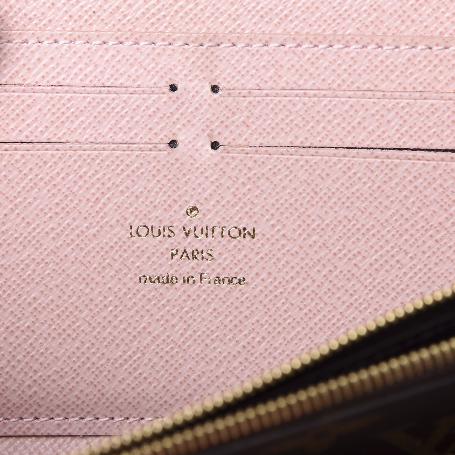 Louis Vuitton Monogram Clemence Wallet Rose Ballerine 5 of 7