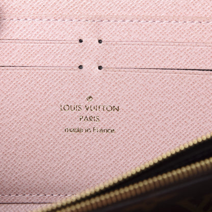 Louis Vuitton Monogram Clemence Wallet Rose Ballerine 5 of 7