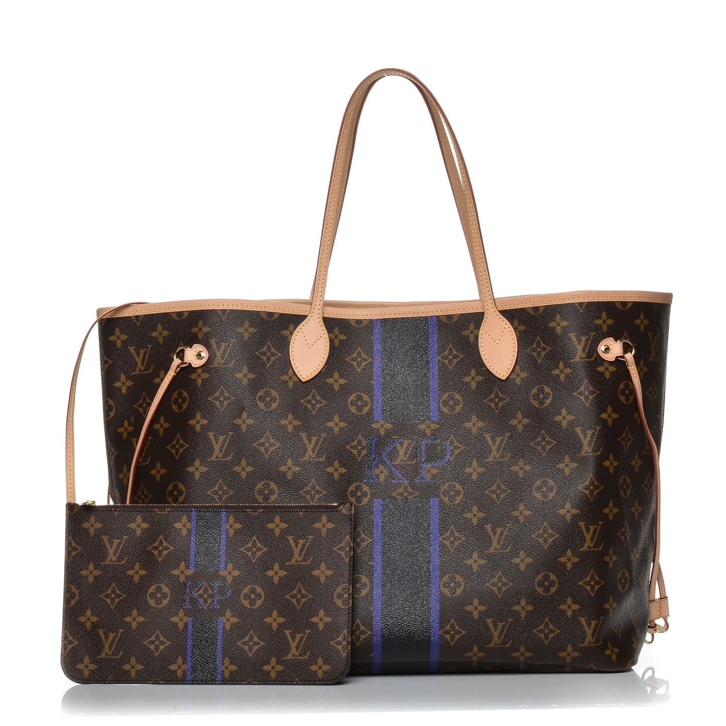 Monogram My LV Heritage Neverfull GM Violet Black