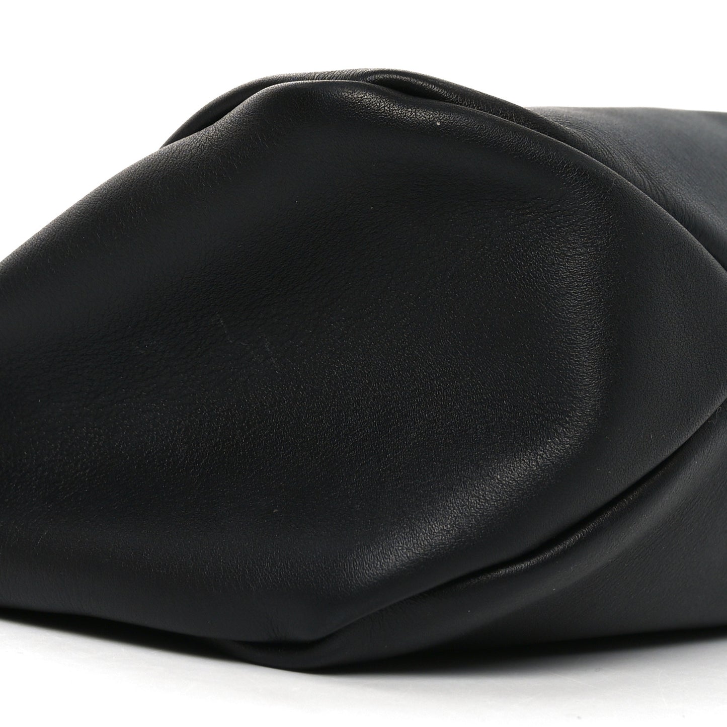 Soft Calfskin Large Aimée Shoulder Bag Black