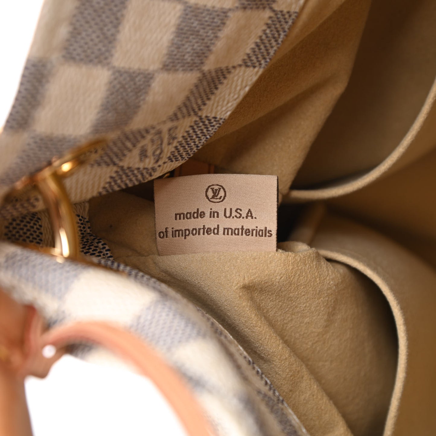 Damier Azur Artsy MM