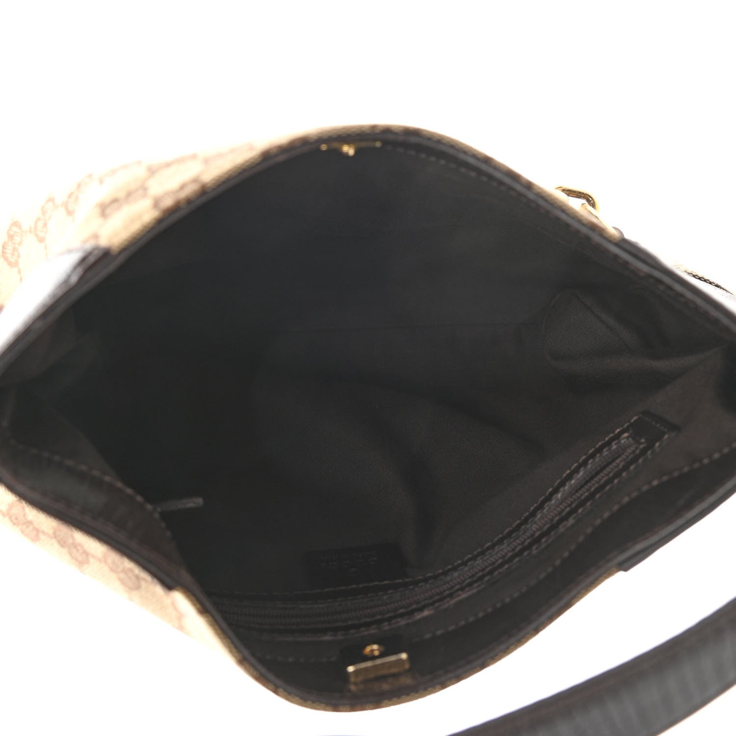 Gucci Monogram Hasler Hobo Dark Brown 5 of 13