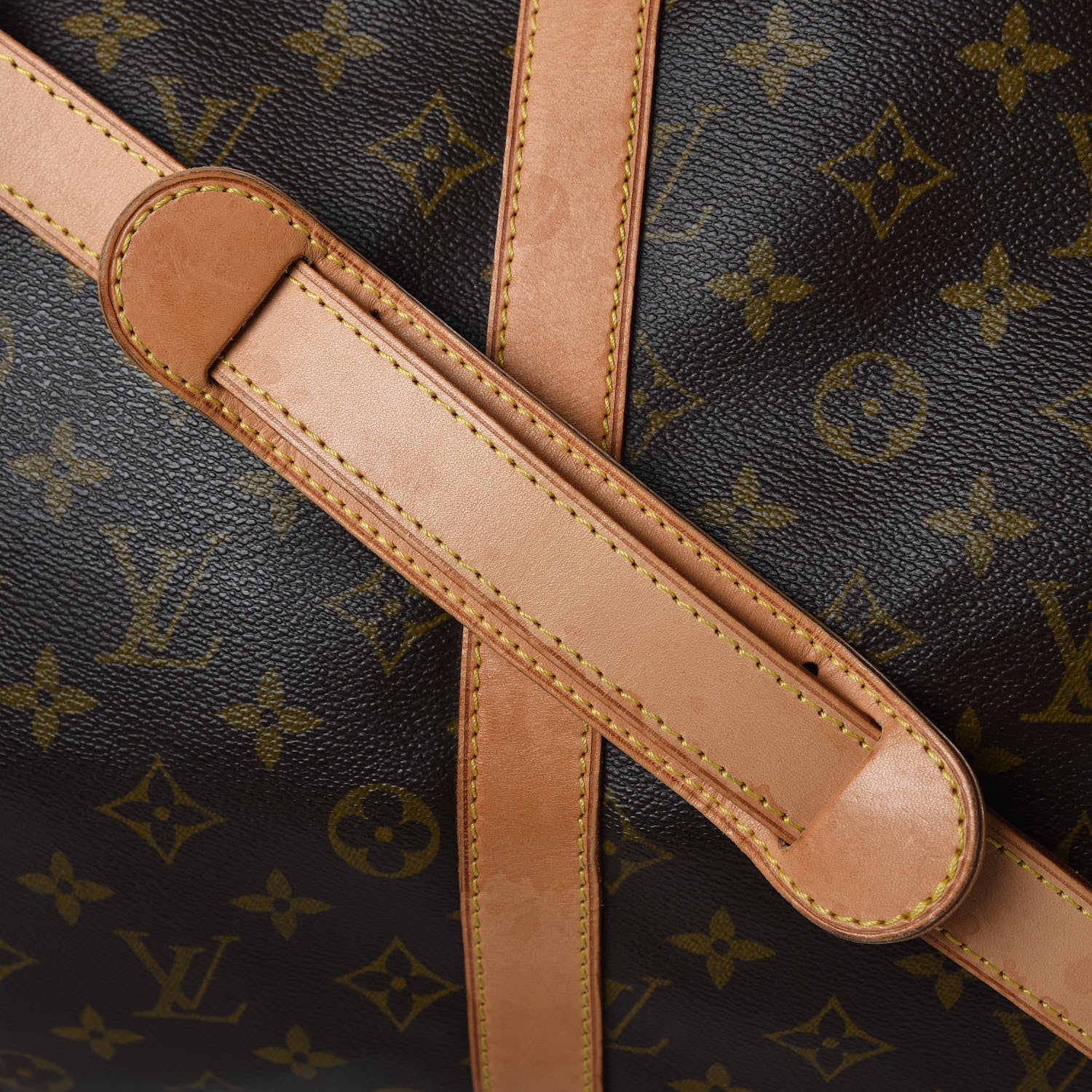 Louis Vuitton Monogram Keepall Bandouliere 55 13 of 15