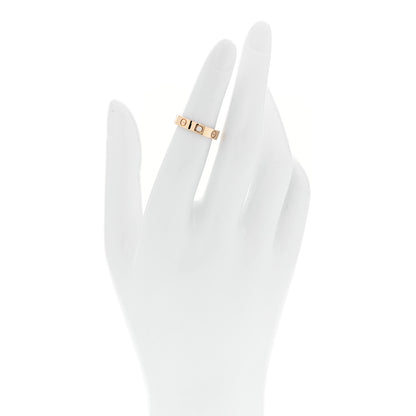 Cartier 18K Yellow Gold Diamond 4mm LOVE Wedding Band Ring 48 4.5 2 of 4