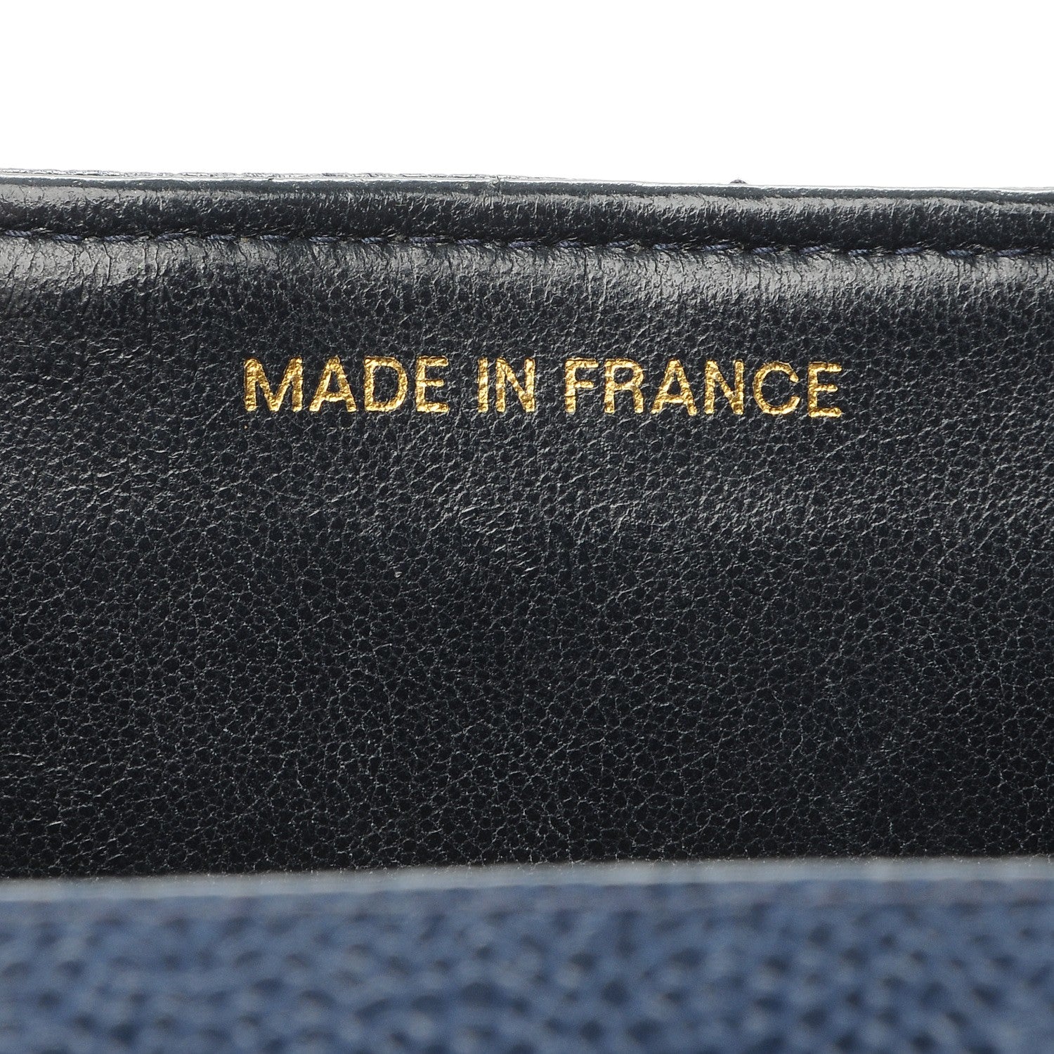 Chanel Caviar Quilted Jumbo Single Flap Blue 8 of 13