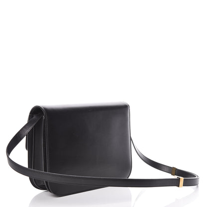 Celine Box Calfskin Medium Classic Box Flap Bag Black 3 of 9