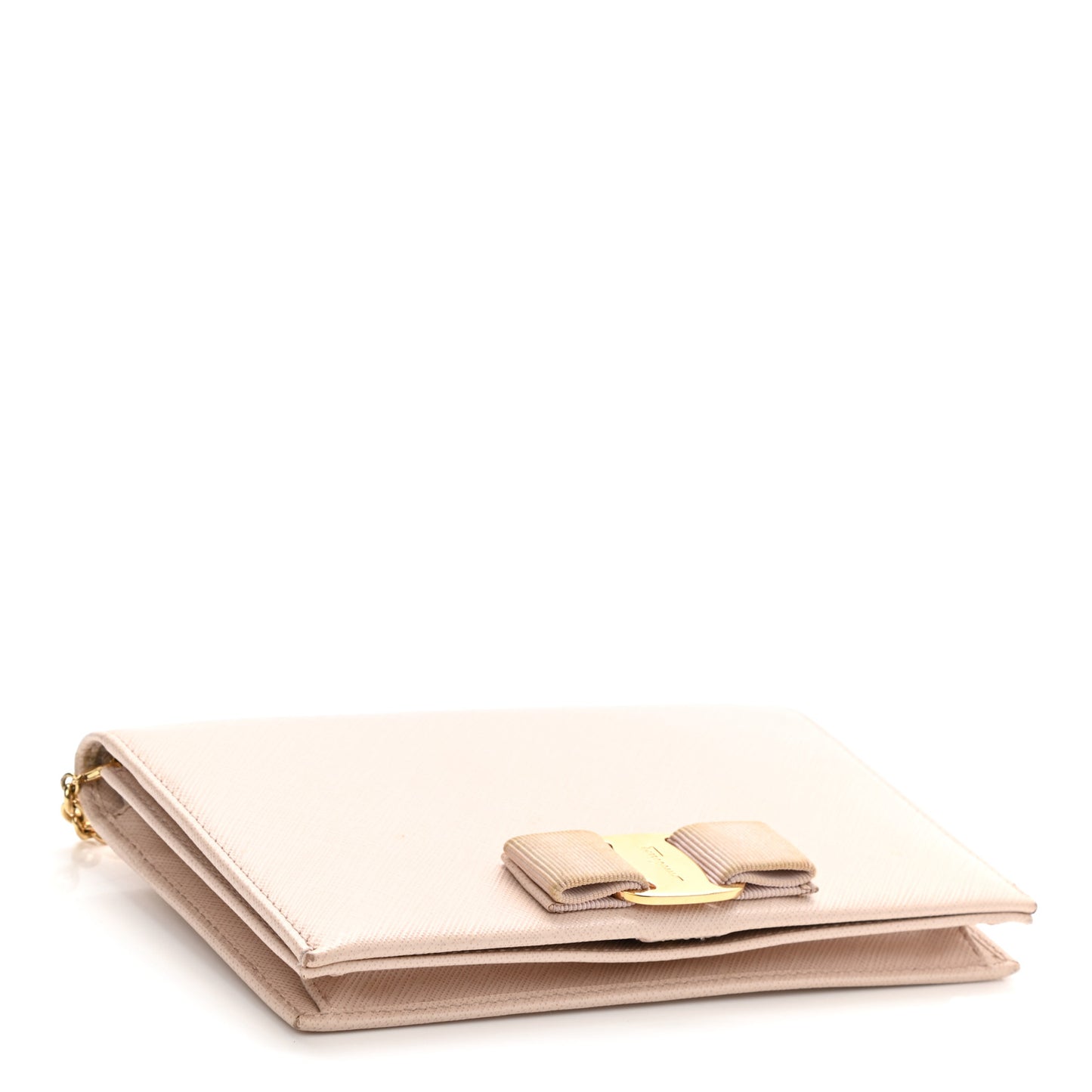 Calfskin Miss Vara Wallet On Chain Pink