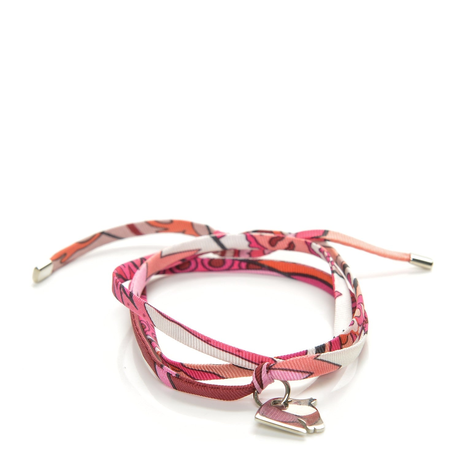 Hermes Silk Tourbillon de Couleurs Silk Bracelet 1 of 4