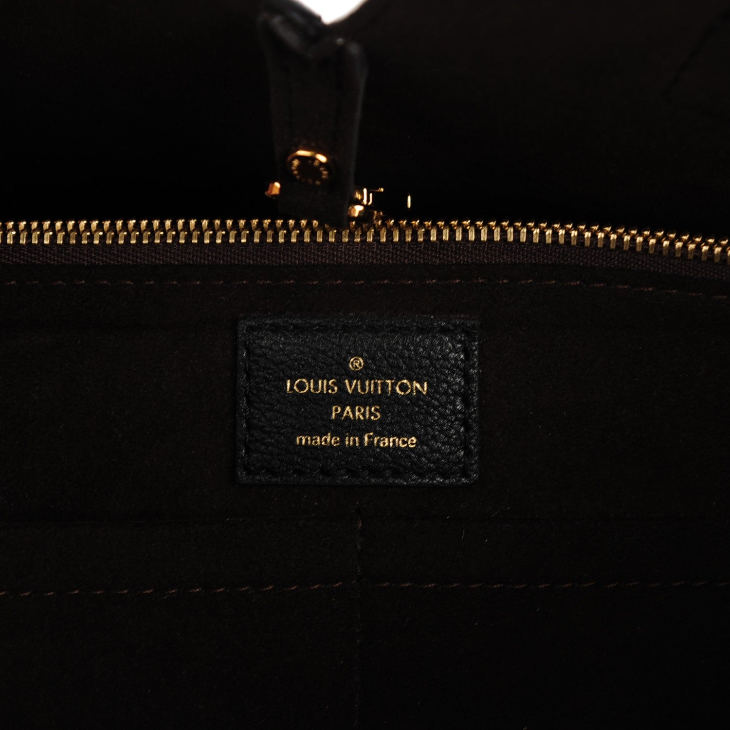 Louis Vuitton Calfskin Monogram Kimono Tote Black 6 of 7