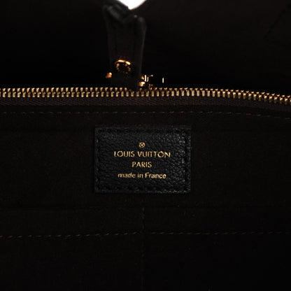 Louis Vuitton Calfskin Monogram Kimono Tote Black 6 of 7