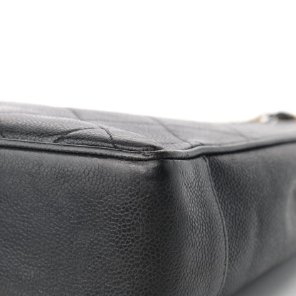 Chanel Caviar Quilted Flap Shoulder Bag Black 10 of 20