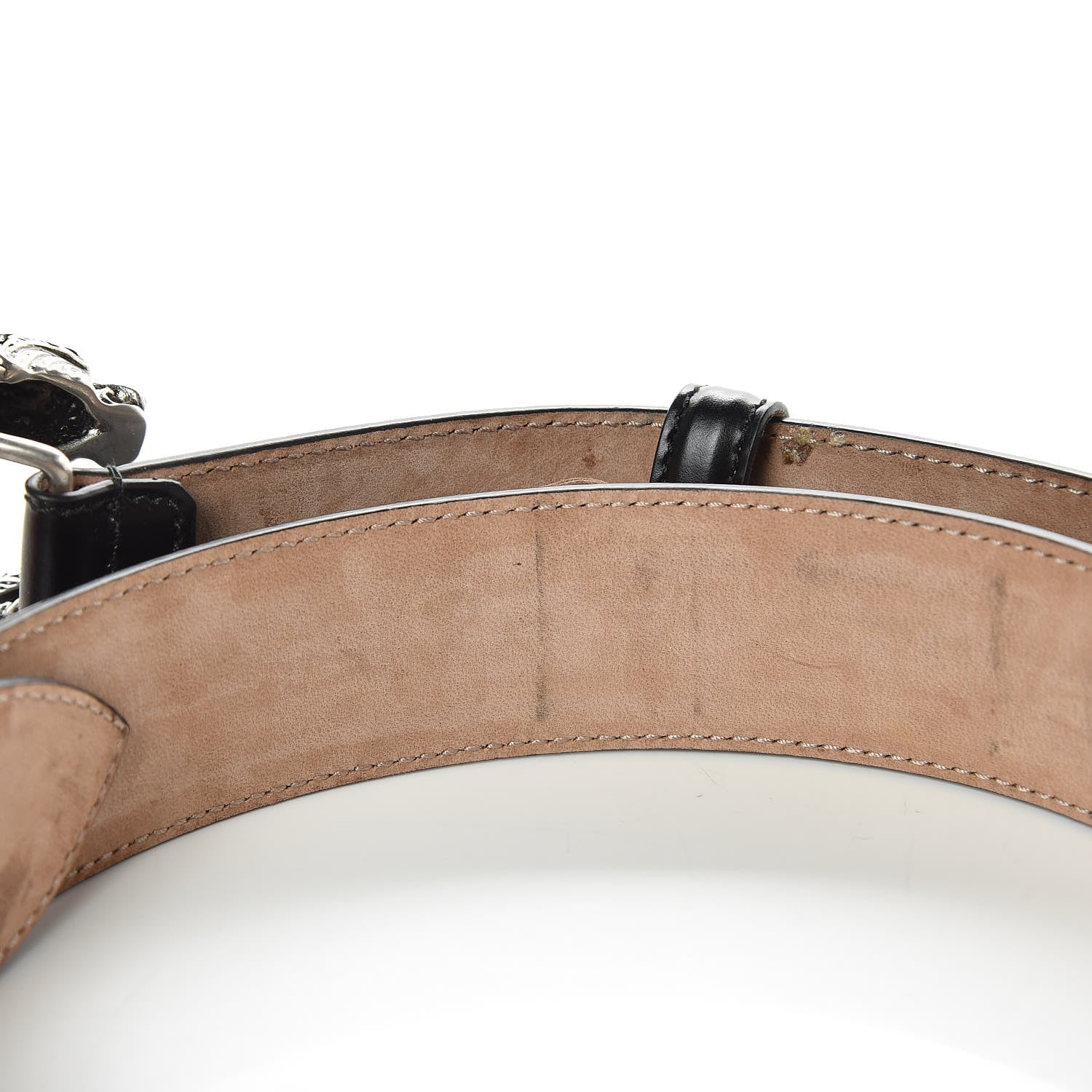 Gucci Lisse Calfskin Dionysus 35mm Belt 95 38 Black 8 of 8