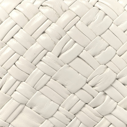 Bottega Veneta Foulard Intrecciato Knot On Strap White 7 of 10