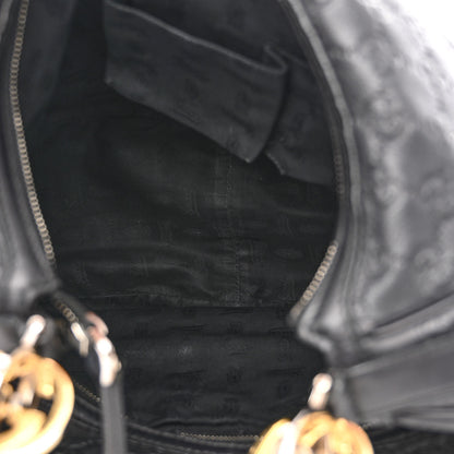 Gucci Guccissima Large GG Twins Hobo Black 6 of 12