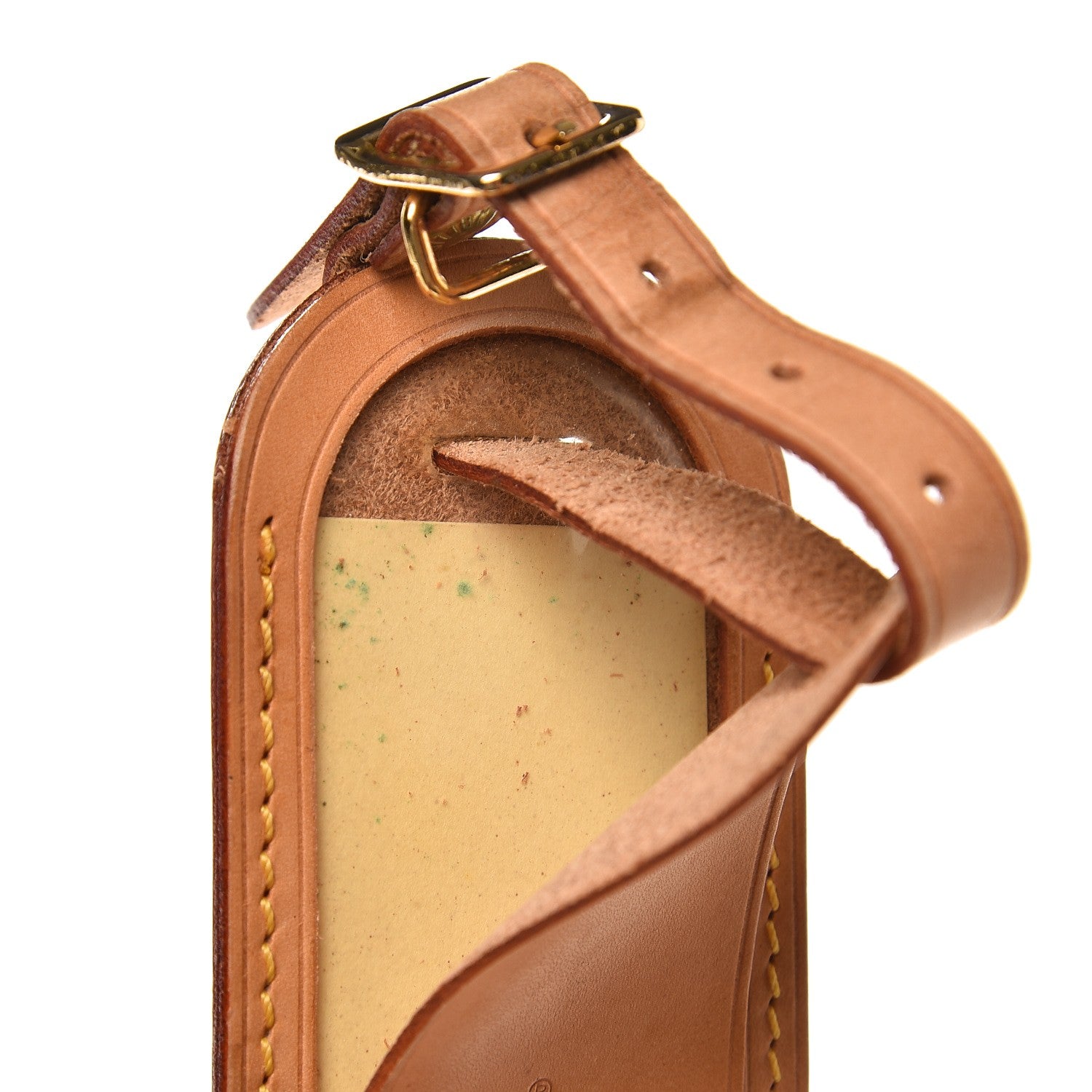 Louis Vuitton Vachetta Luggage Tag 5 of 5