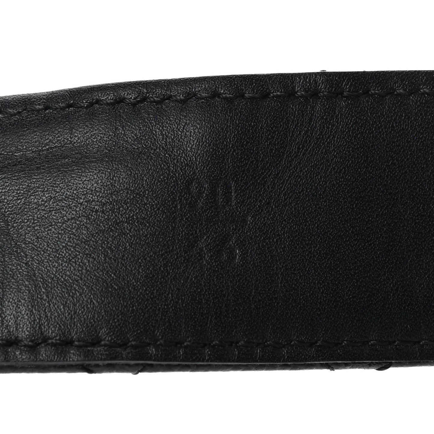 Caviar Quilted CC Chain Belt 90 36 Black