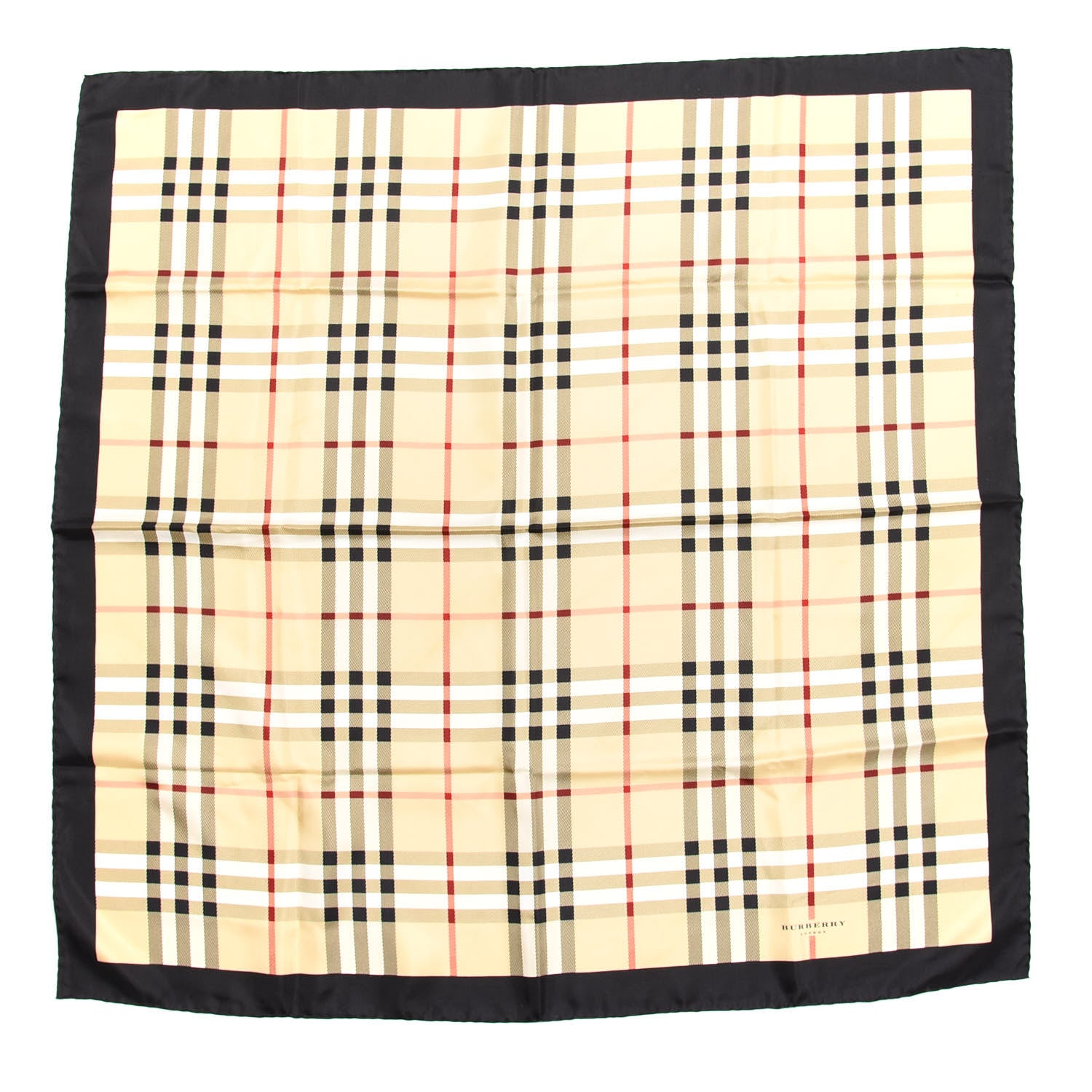 Burberry Silk House Check Scarf Beige 1 of 5