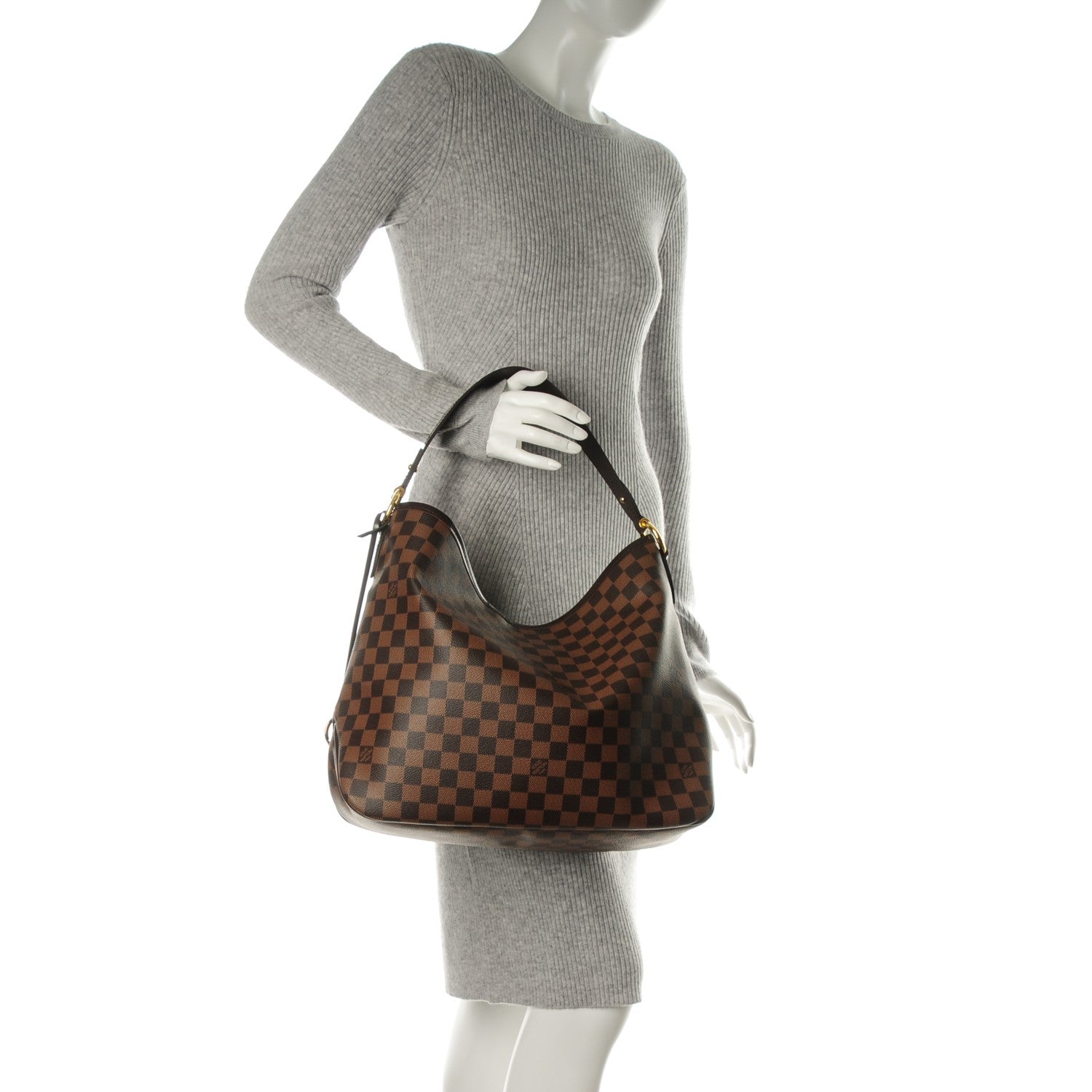 Louis Vuitton Damier Ebene Delightful MM 2 of 8