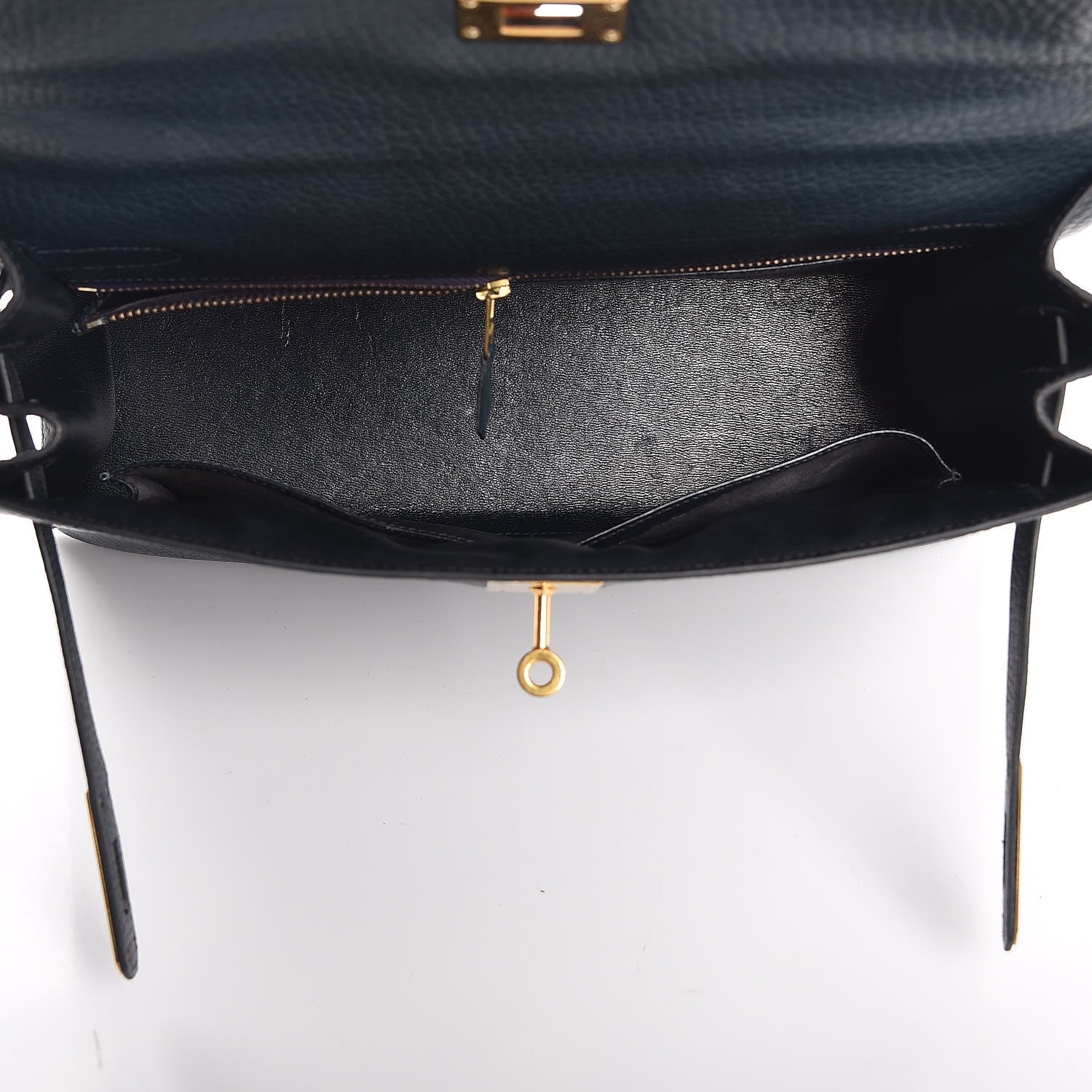 Hermes Fjord Sellier Kelly 32 Bleu Marine 39 of 41