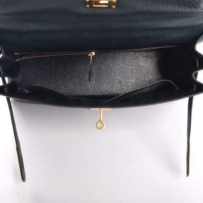 Hermes Fjord Sellier Kelly 32 Bleu Marine 39 of 41
