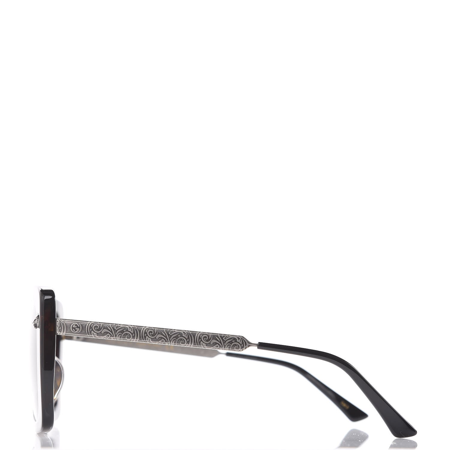 Gucci Squared Frame Sunglasses GG0216SA Tortoise 2 of 8
