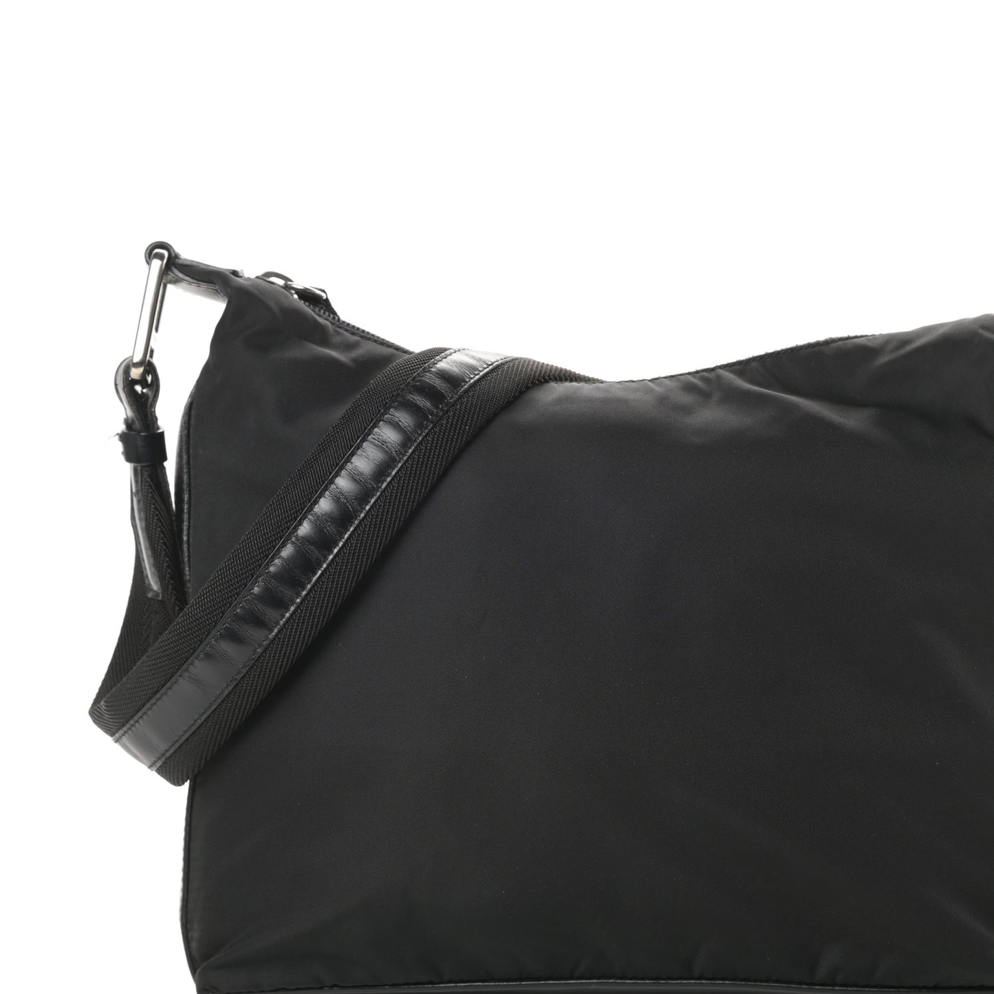 Tessuto Nylon Shoulder Bag Black