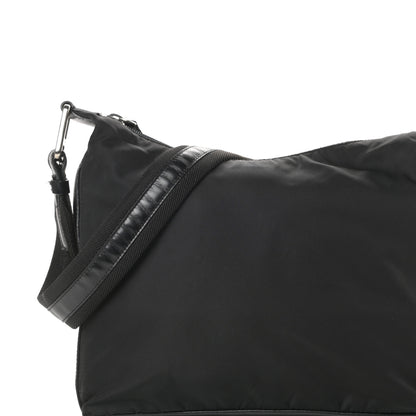 Prada Tessuto Nylon Shoulder Bag Black 8 of 12