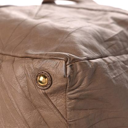 Saint Laurent Calfskin Y Tote Beige 9 of 23