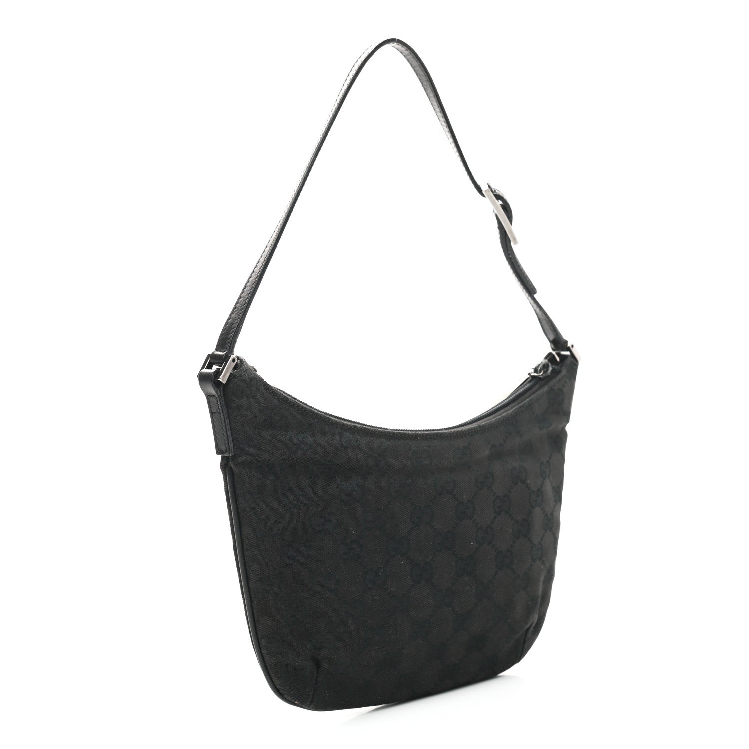 Gucci Monogram Pochette Black 2 of 11
