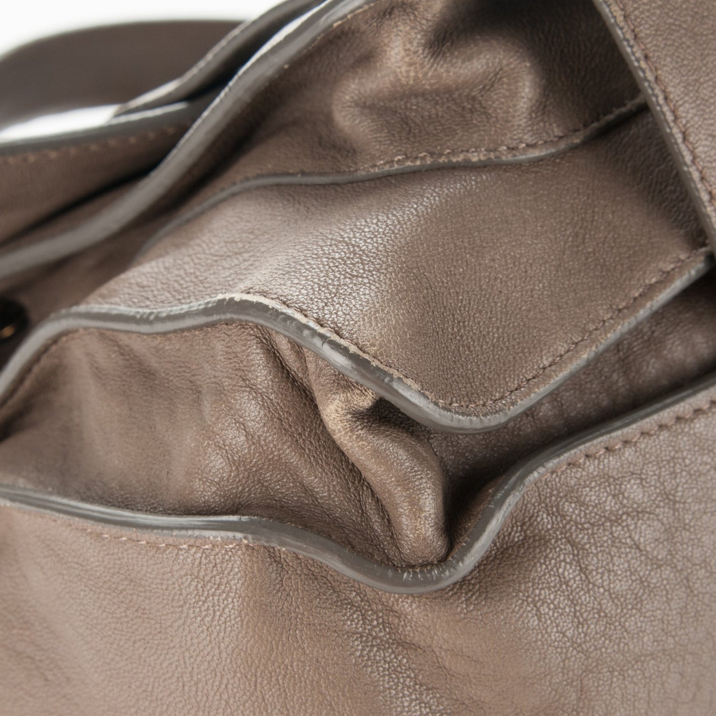 Lambskin Medium PS1 Satchel Smoke