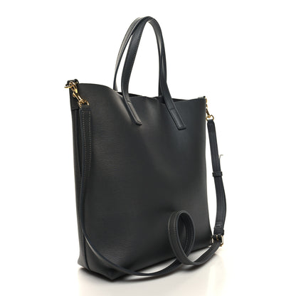 Saint Laurent Calfskin Toy Shopping Tote Storm 3 of 10