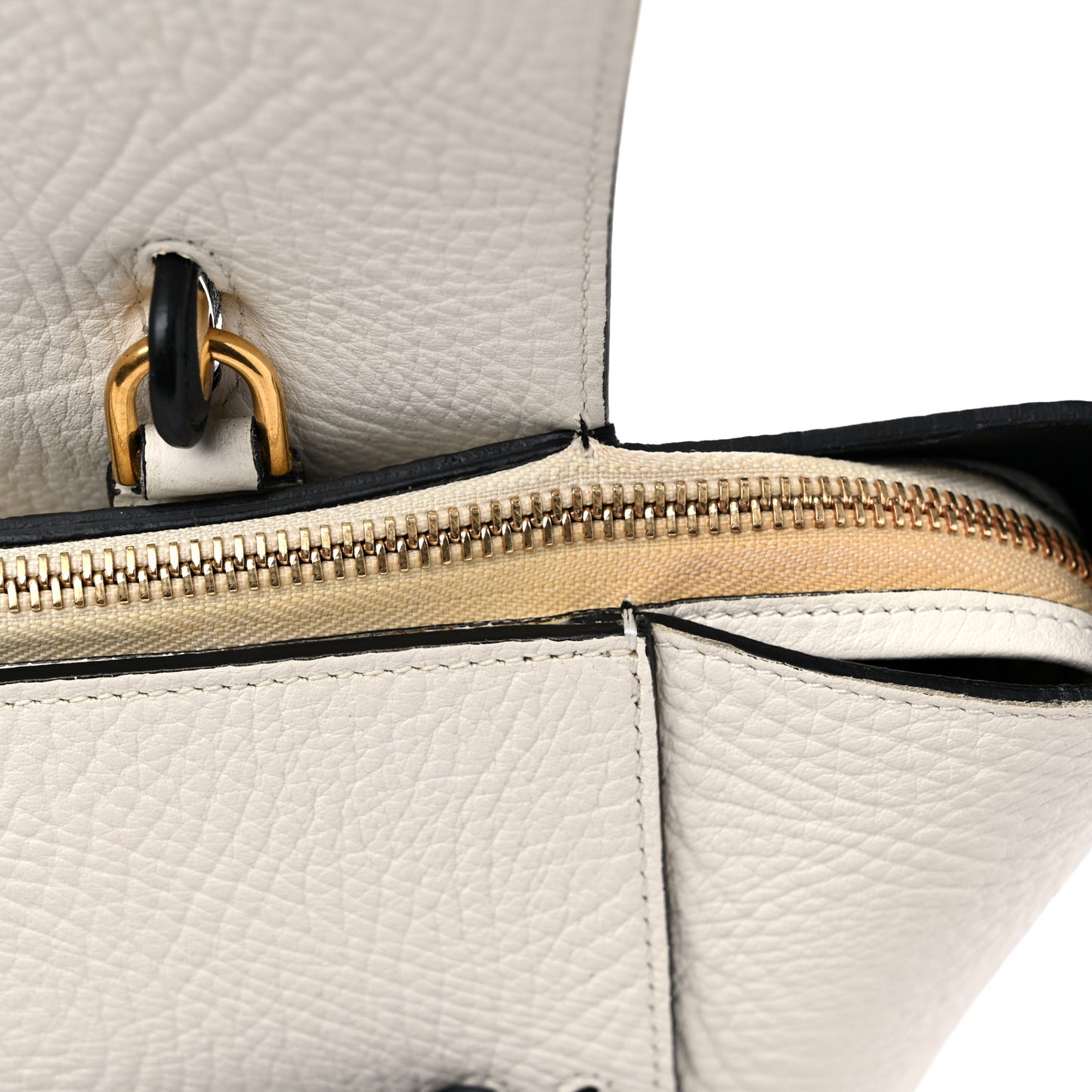 Bullhide Mini Belt Bag Black White
