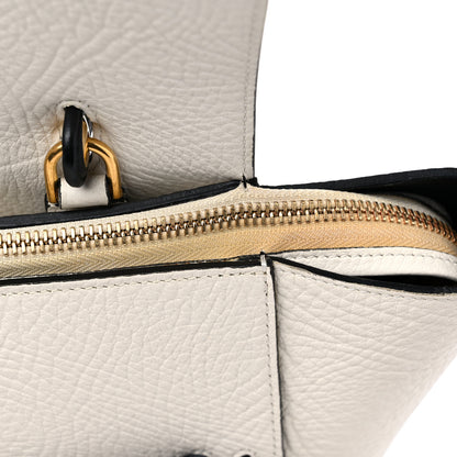 Celine Bullhide Mini Belt Bag Black White 12 of 13
