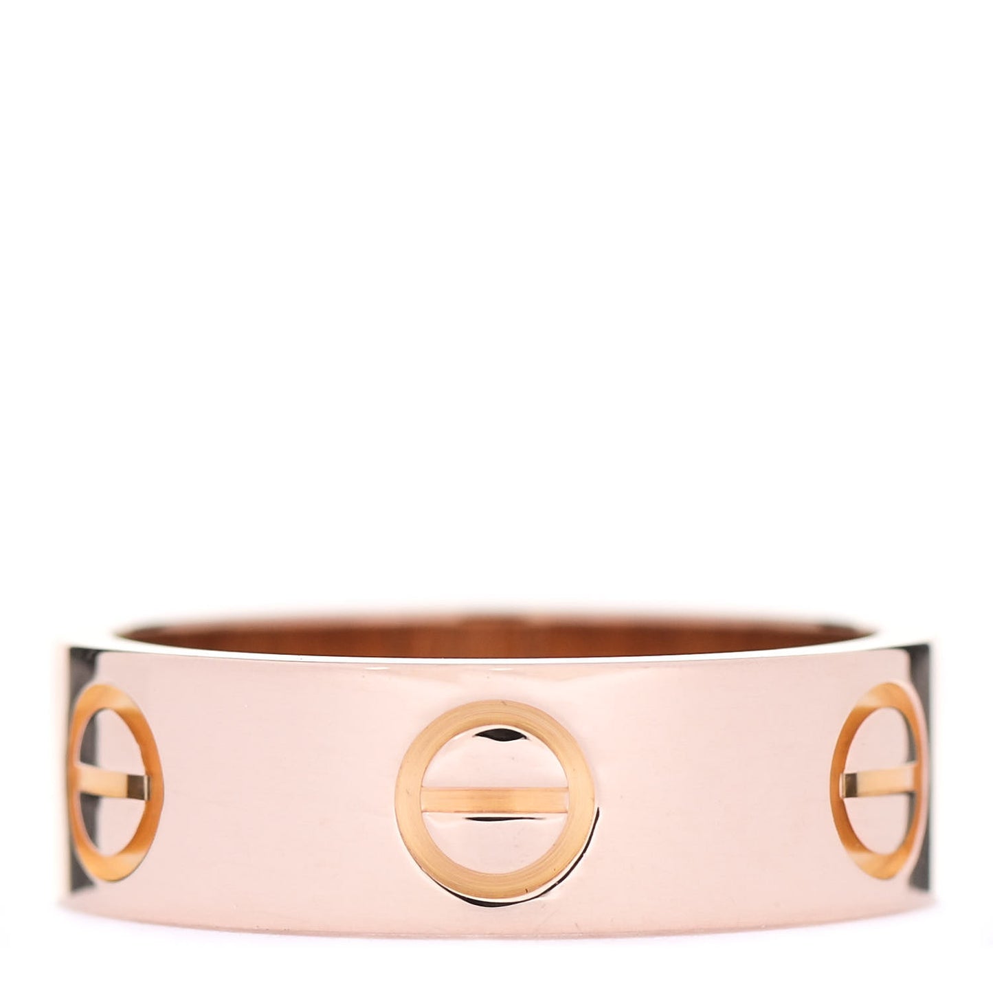 18K Pink Gold 5.5mm LOVE Ring 49 4.75
