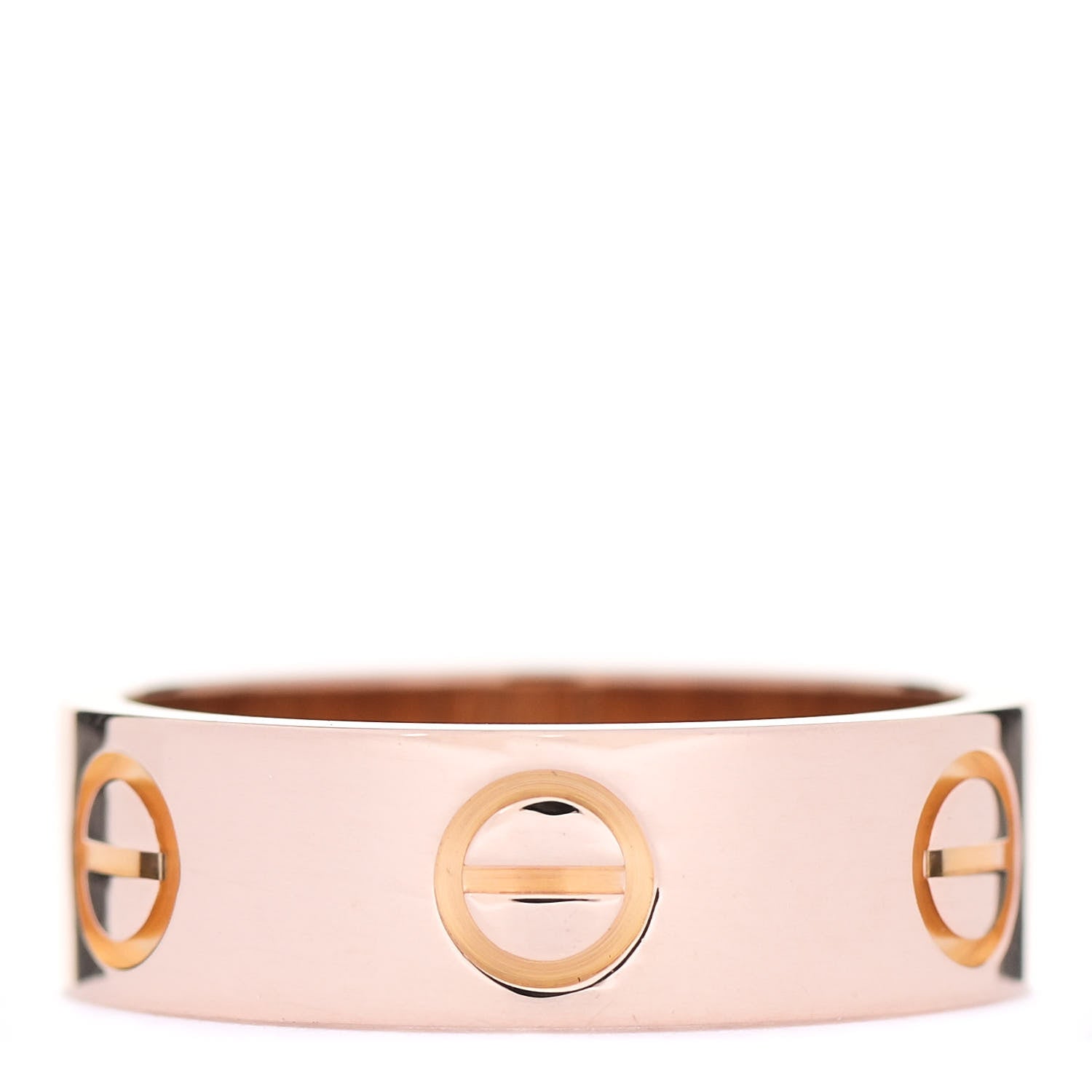 Cartier 18K Pink Gold 5.5mm LOVE Ring 49 4.75 3 of 5