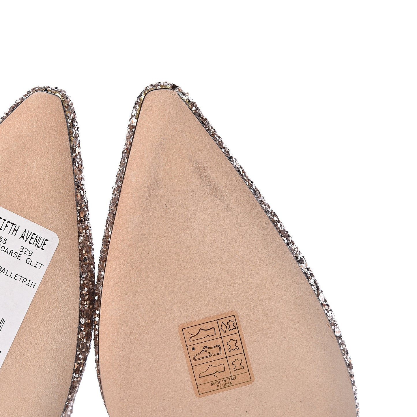 Coarse Glitter Romy 100 Pumps 39 Ballet Pink