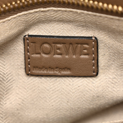 Loewe Calfskin Small Puzzle Bag Mink Coral Black 6 of 11