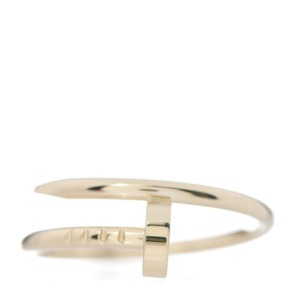 Cartier 18K Yellow Gold Small Juste Un Clou Ring 53 6.25 1 of 6