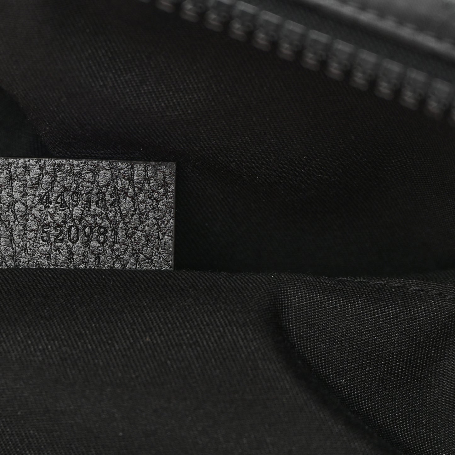 Nylon Monogram Fanny Pack Belt Bag Black
