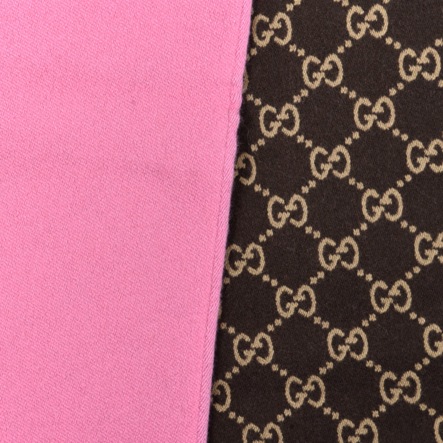 Gucci Wool Silk GG Monogram Ripon Simple Scarf Roseate 3 of 5