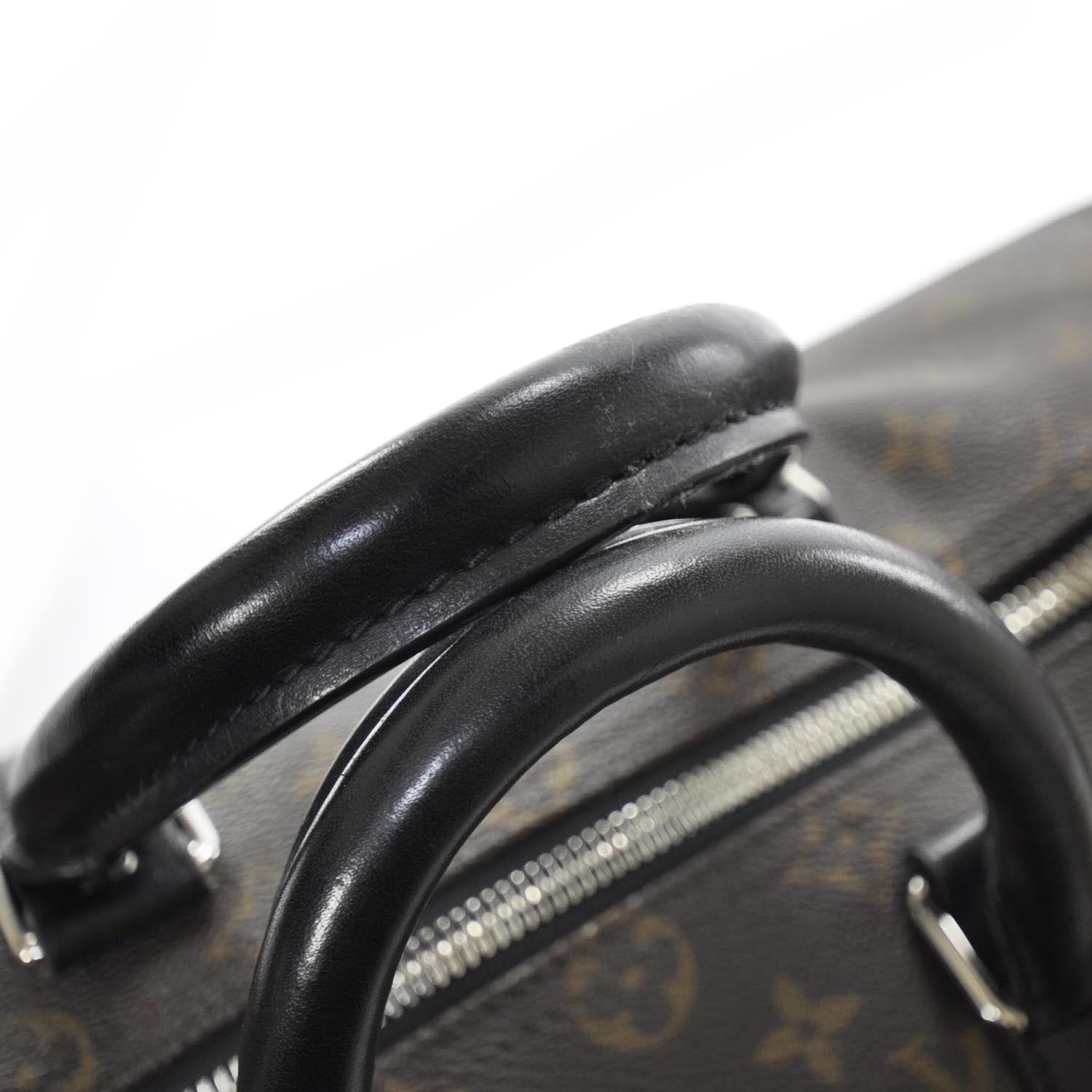 Louis Vuitton Monogram Macassar Keepall 45 5 of 9