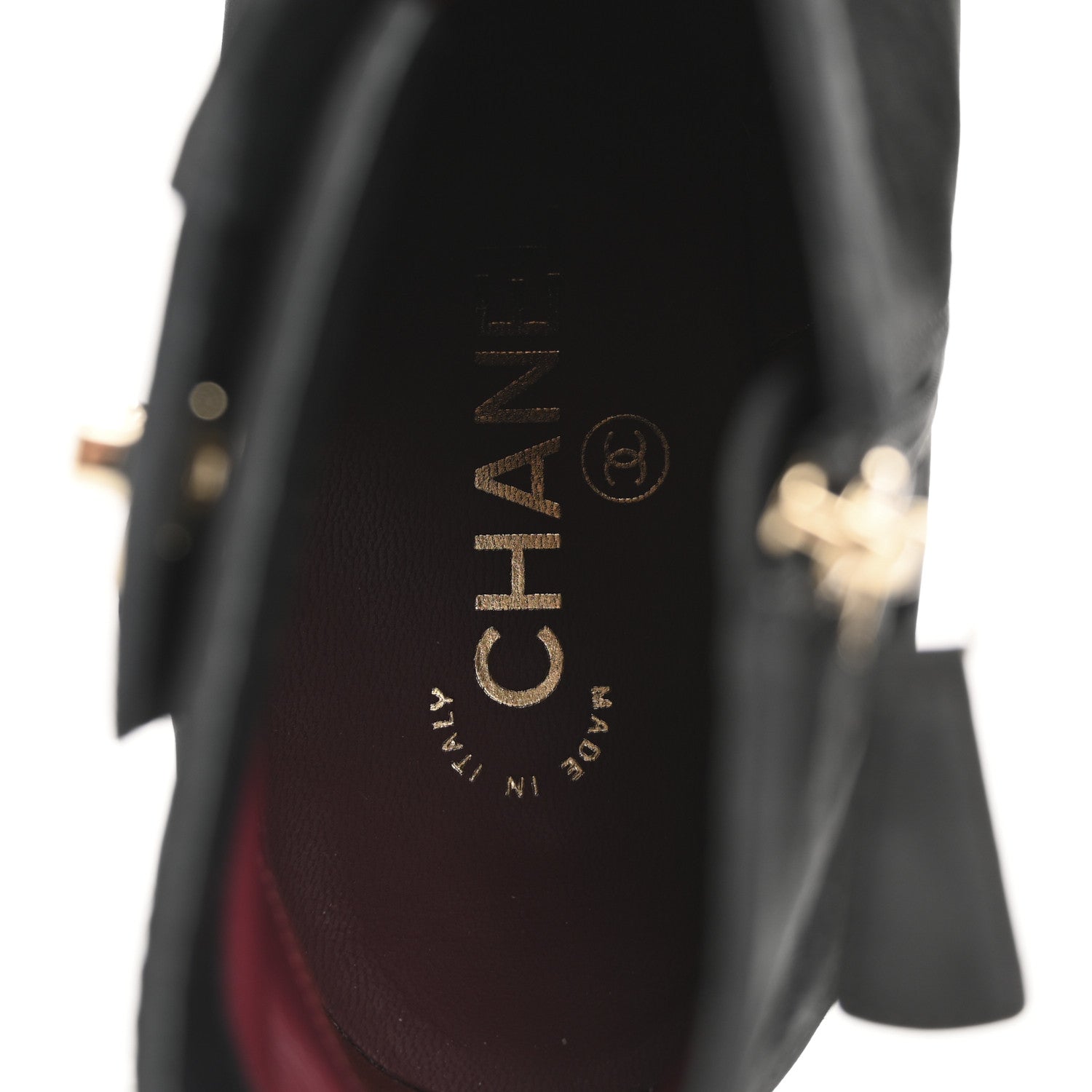 Chanel Suede Calfskin CC Turnlock Short Boots 39.5 Black 7 of 10
