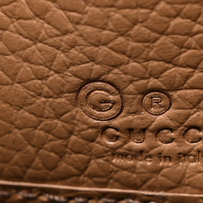Gucci Pebbled Calfskin Soho Zip Around Wallet Camelia 8 of 8
