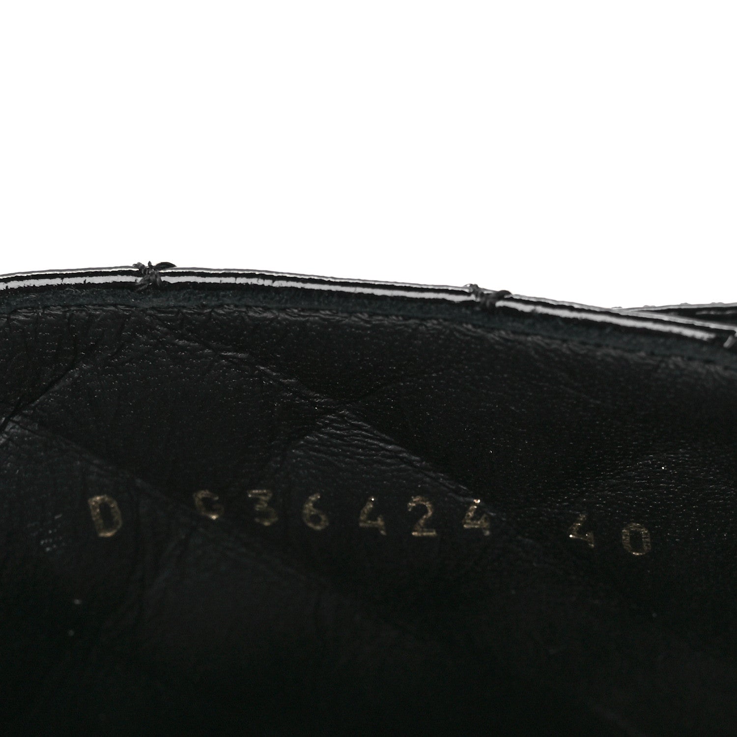 Chanel Shiny Goatskin Calfskin Quilted Lace Up Combat Boots 40 Black 8 of 8